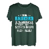 Herren Bauherr Spruch Lustig Geschenk Vater Papa Beruf Spruch T-Shirt