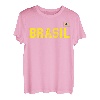 Brasilien-T-Shirt für Damen, Herren, Kinder, brasilianische Flagge, Grün T-Shirt