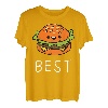 Burger Best Friends Geschwister Vater Sohn Partnerlook T-Shirt