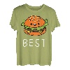 Burger Best Friends Geschwister Vater Sohn Partnerlook T-Shirt