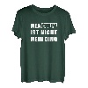 Mea culpa ist nicht mein Ding Spruch Ex Bundeskanzler Satire T-Shirt
