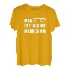 Mea culpa ist nicht mein Ding Spruch Ex Bundeskanzler Satire T-Shirt