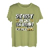 Herren Schwangerschaft Papa Bier Werdende Eltern Vater T-Shirt