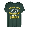 Herren Angler Papa Spruch Lustig Vater Vatertag Geburtstag Geschenk T-Shirt