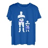 Papatagsgeschenk Herrentagsgeschenk The Real Boss Vater Sohn T-Shirt