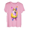 Pem Welsh Corgi buntes Pop Art Porträt für Hundeliebhaber T-Shirt