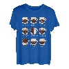 Optimist Pessimist Realistisches Kaffeeglas T-Shirt