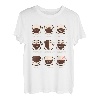 Optimist Pessimist Realistisches Kaffeeglas T-Shirt