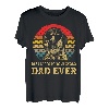 Best Lagotto Romagnolo Dad Ever Hundeliebhaber Retro Vintage T-Shirt