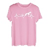 EKG Herzschlag Dobie Dobermann Pinscher Puls Hundebesitzer T-Shirt