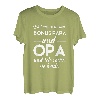 Herren Ich habe zwei Titel Bonus Papa und Opa ich rocke sie beide T-Shirt