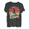 Run I Thought You Said Rum Lustiger Trinkläufer Papa T-Shirt