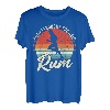 Run I Thought You Said Rum Lustiger Trinkläufer Papa T-Shirt