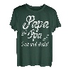Herren Papa und Opa mit Leib und Seele Geschenkidee Tshirt Geschenk T-Shirt