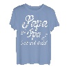 Herren Papa und Opa mit Leib und Seele Geschenkidee Tshirt Geschenk T-Shirt