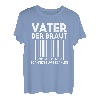 Vater Der Braut Scannen Zum Bezahlen Hochzeit Brautvater T-Shirt