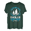 Lustige Fischer Angel Ausrüstung - Angler Vater und Sohn T-Shirt