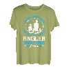 Lustige Fischer Angel Ausrüstung - Angler Vater und Sohn T-Shirt