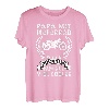 Herren Papa mit Motorrad Cooles Vatertag Motiv für Papa T-Shirt