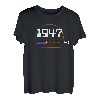 Jahrgang 1947 Geschenk, Limited Edition, 75. Geburtstag Mann T-Shirt