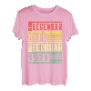 Legendär seit Februar 1971 52. Geburtstag Vintage T-Shirt