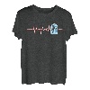 Wischer-Service Worker Fensterreiniger Herzschlag T-Shirt