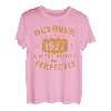 Oktober 1977 Lustige Geschenke 45 Geburtstag Männer Frauen T-Shirt