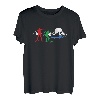 Biathlon Biathlet Berge Wintersport Skilanglauf Geschenk T-Shirt