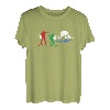 Biathlon Biathlet Berge Wintersport Skilanglauf Geschenk T-Shirt