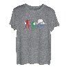 Biathlon Biathlet Berge Wintersport Skilanglauf Geschenk T-Shirt