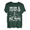 Herren Vatertag Herrentaggeschenk Partnerlook Vater Und Tochter T-Shirt
