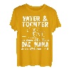 Herren Vatertag Herrentaggeschenk Partnerlook Vater Und Tochter T-Shirt