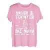 Herren Vatertag Herrentaggeschenk Partnerlook Vater Und Tochter T-Shirt