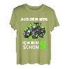 Kinder Traktor Trecker Kinder 5. Geburtstag 5 Jahre Mädchen Junge T-Shirt