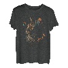 Katze mit Schmetterling, süßes Kätzchen, Schmetterling, Blumen T-Shirt