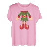 Weihnachtswichtel & Weihnachtself Kostüm Weihnachten Outfit T-Shirt