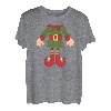 Weihnachtswichtel & Weihnachtself Kostüm Weihnachten Outfit T-Shirt