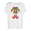 Weihnachtswichtel & Weihnachtself Kostüm Weihnachten Outfit T-Shirt