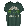 Herren Papa Bär 4 Jungten Vati T-Stück, Lustiges Vatertags Vater T-Shirt