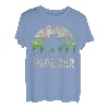 Herren Papa Bär 4 Jungten Vati T-Stück, Lustiges Vatertags Vater T-Shirt