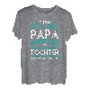Herren Papatagsgeschenk Herrentagsgeschenk Vatertagsshirt Tochter T-Shirt