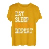 Eat Sleep Cricket Repeat Männer Kinder Spieler Geschenk T-Shirt
