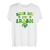 Kiss Me I'm Irish T-Shirt St. Patricks Day Geschenke Herren Damen T-Shirt