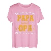 Herren Ich habe zwei Titel papa und opa T shirt Geschenkidee Opa T-Shirt
