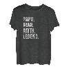 Herren Herren Papa Man Myth Legend Distressed T-Shirt: Funny Geschenk für Väter
