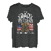 Bin Ein Vater Und Veteran Nichts Macht Mir Angst Papi Papa T-Shirt