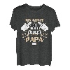 Herren So sieht ein richtig cooler Papa aus Vatertag Geschenk T-Shirt