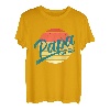 Herren Werdender Papa Geschenkidee Papa est. 2022 Dad to be T-Shirt