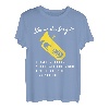 Lustiges Euphonium T-Shirt Bevor du fragst, Blasmusik