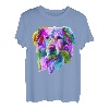 Golden Retriever Pop Art Porträt für Hundebesitzer T-Shirt